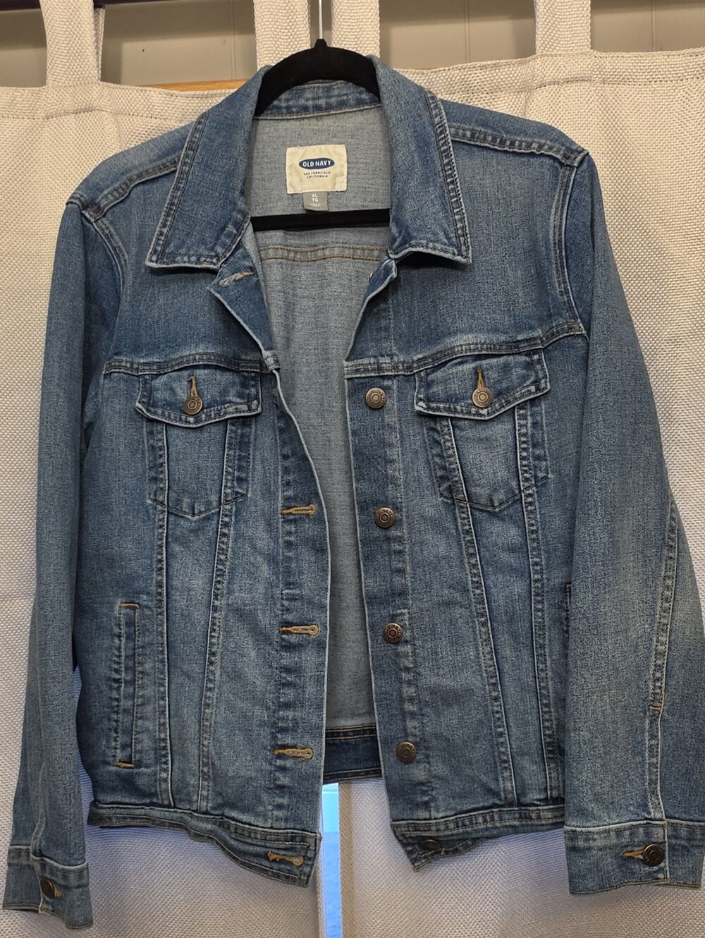 Classic Light Blue Denim Jacket - Women's